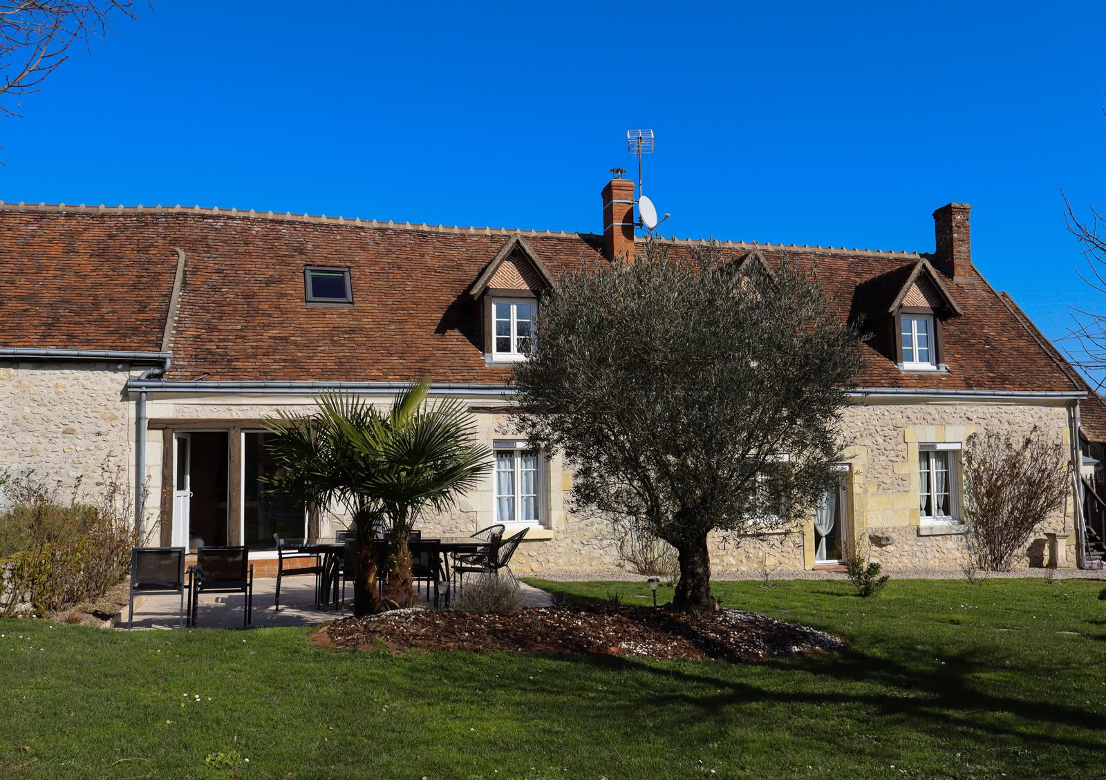 Façade du gîte