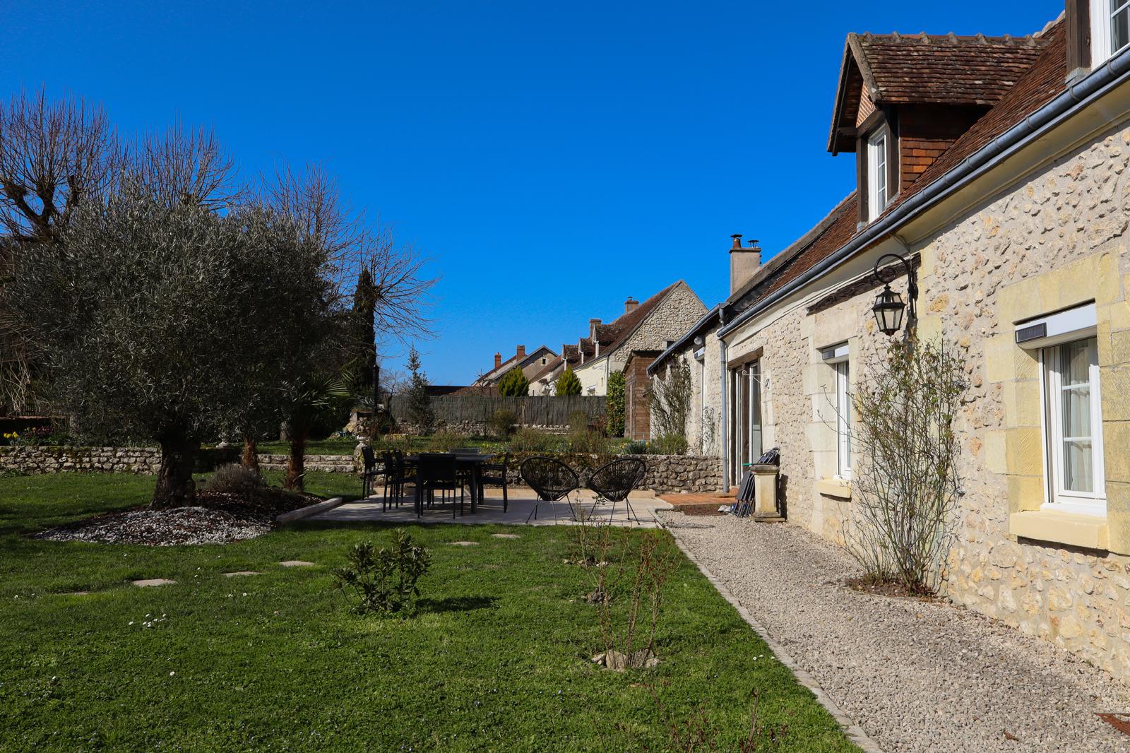 Vue panoramique du gîte